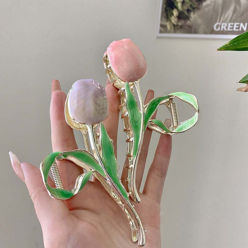 Trendy Sweet Hair Claws - Orchid Unique