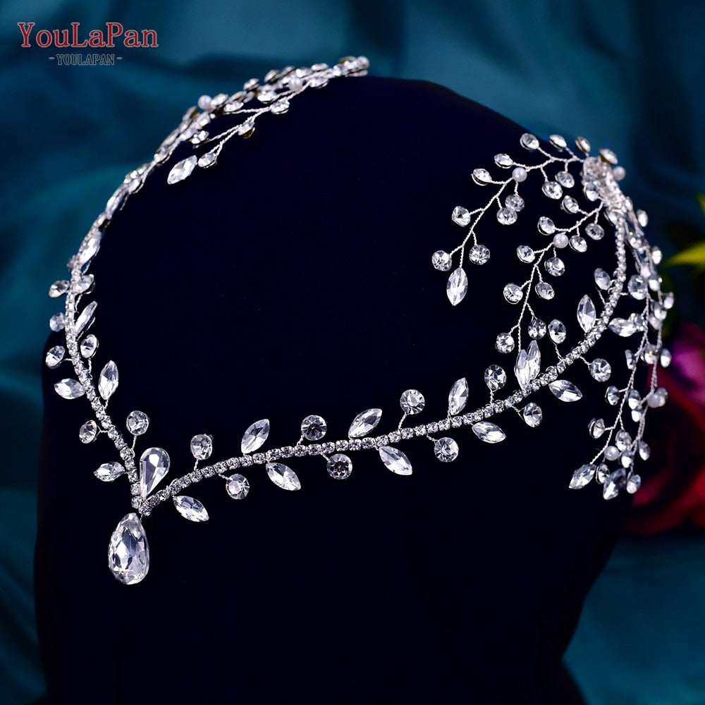 Head Piece with Comb - Orchid Unique