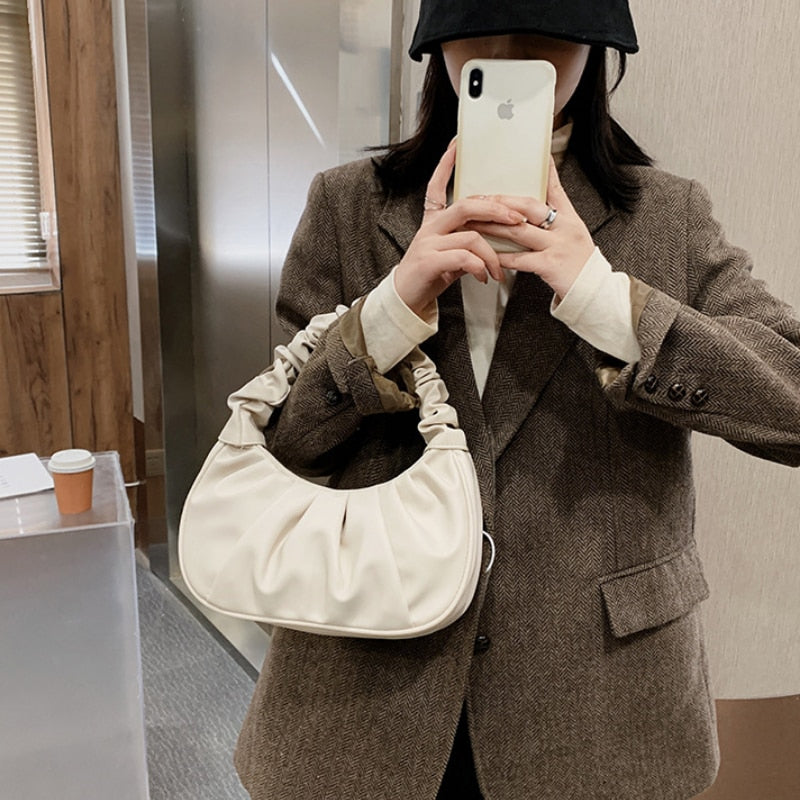 Dumpling Female Handbag - Orchid Unique