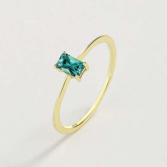 Heart-Shaped Genuine Sapphire Ring - Orchid Unique