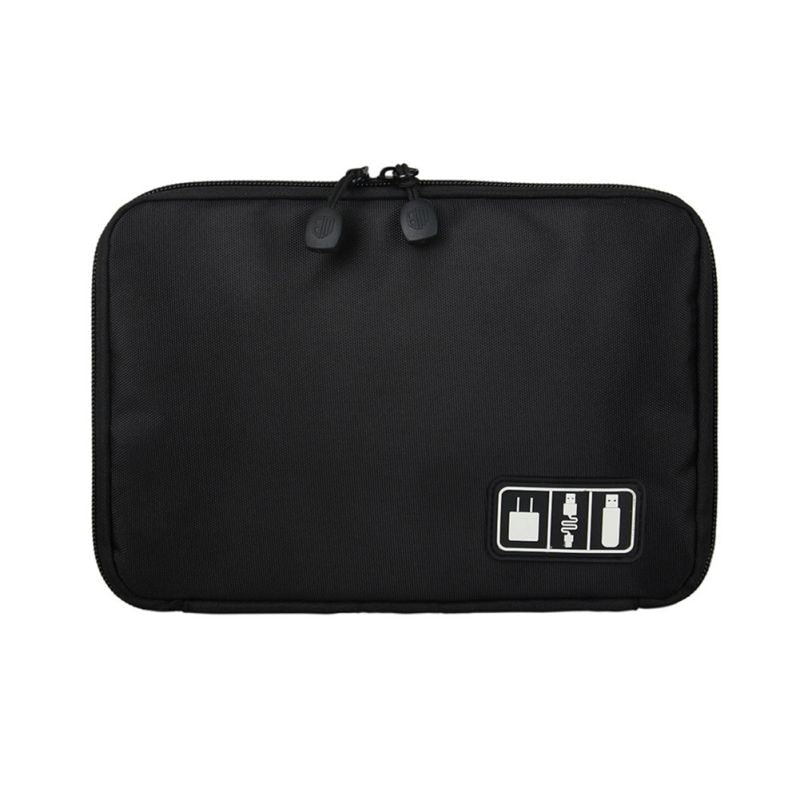 Travel Portable Digital USB Cable Bag - Orchid Unique