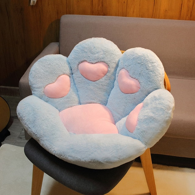 kawaii Paw Pillow Seat Cushion - Orchid Unique
