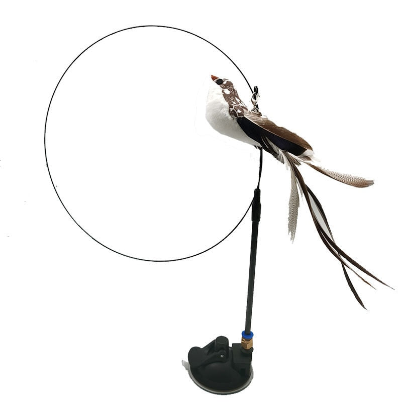 Simulation Bird Interactive Funny Stick Toy - Orchid Unique