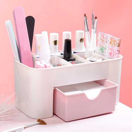 Nail Art Plastic Organizer - Orchid Unique