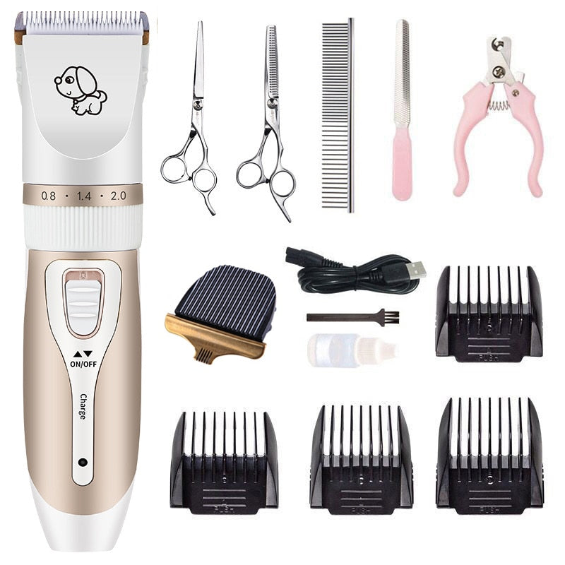 Professional-grade set of Pet Clippers - Orchid Unique