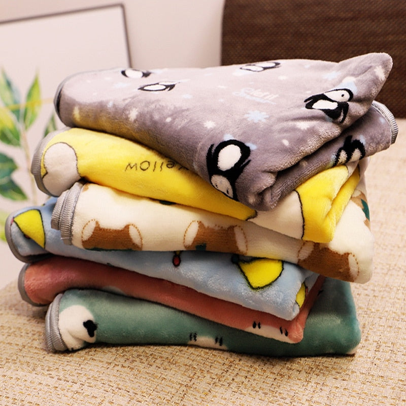 Soft flannel dogs and cats blanket - Orchid Unique