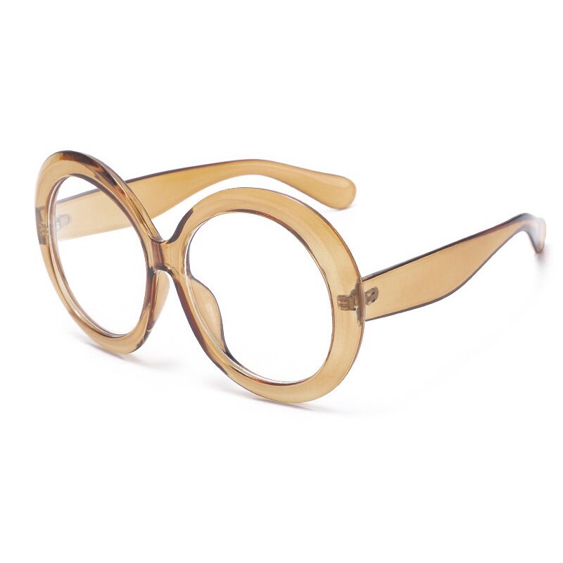 Oversized Unisex Round Sunglasses - Orchid Unique