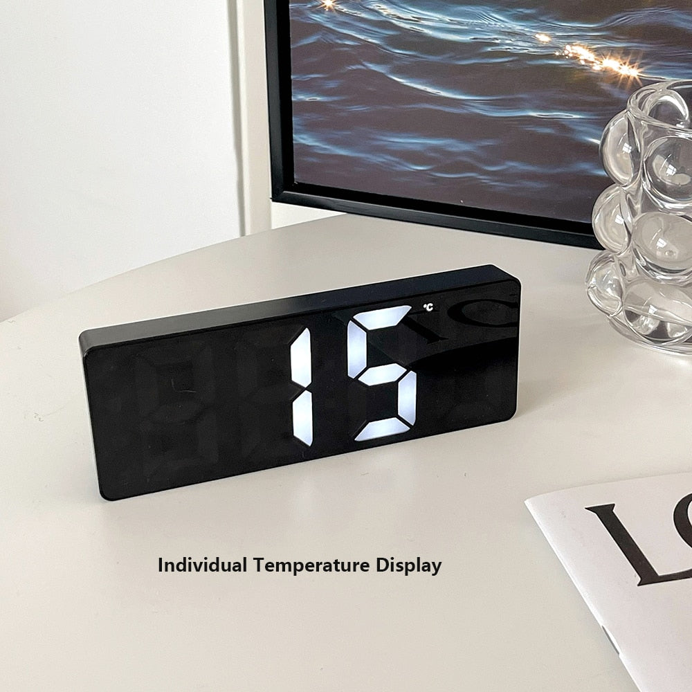 LED Bedside Smart Digital Alarm Clock - Orchid Unique