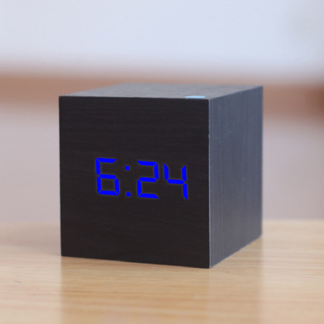 Qualified Digital Wooden LED Alarm Clock - Orchid Unique
