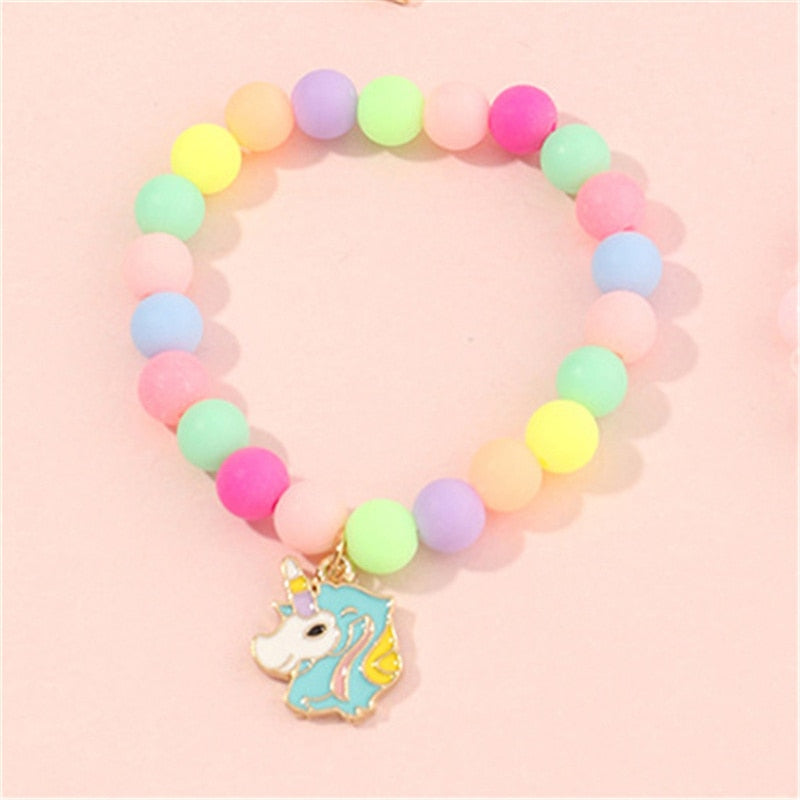 Cute beads Bracelet - Orchid Unique