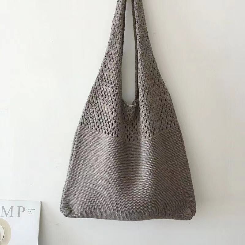 Casual Lightweight Shoulder Tote Bag - Orchid Unique
