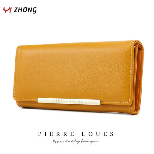 Leather Luxury Wallet - Orchid Unique