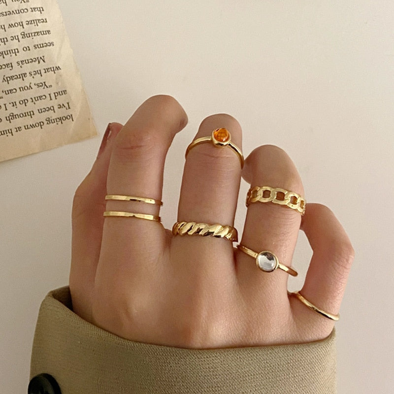 Bohemia Style Rings - Orchid Unique
