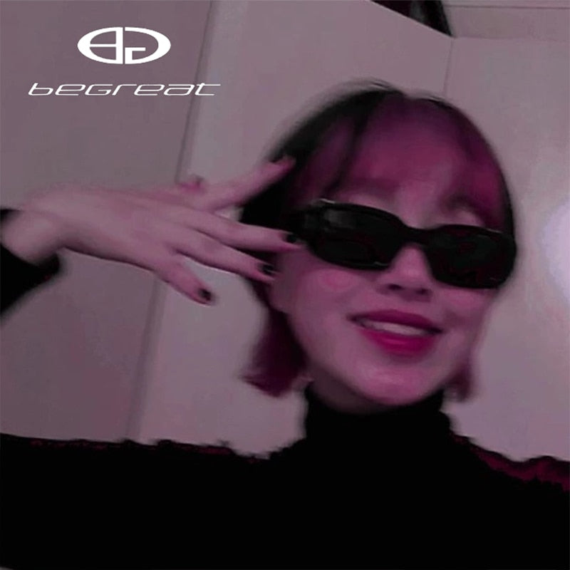 Retro Square Sunglasses - Orchid Unique