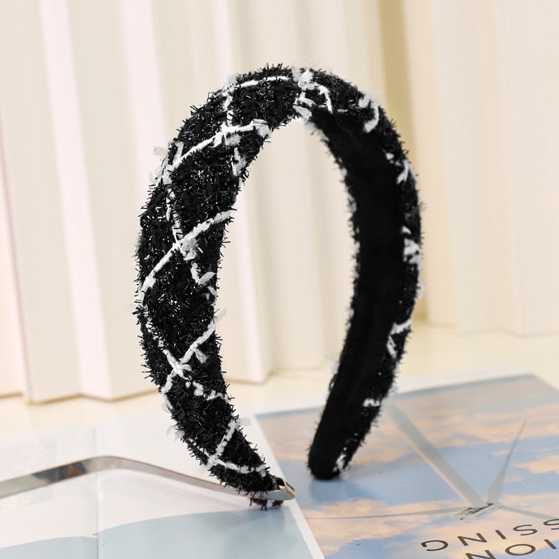 Color Fabric Casual Headband - Orchid Unique
