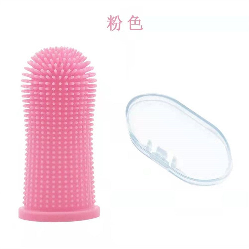 Finger toothbrush - Orchid Unique
