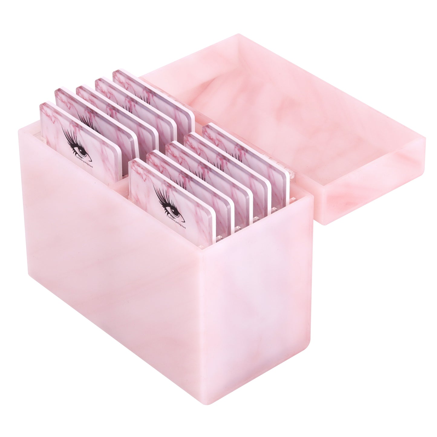 Acrylic Eyelash Extension Storage Box - Orchid Unique