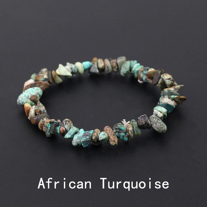 Irregular Energy Stone Bracelet - Orchid Unique