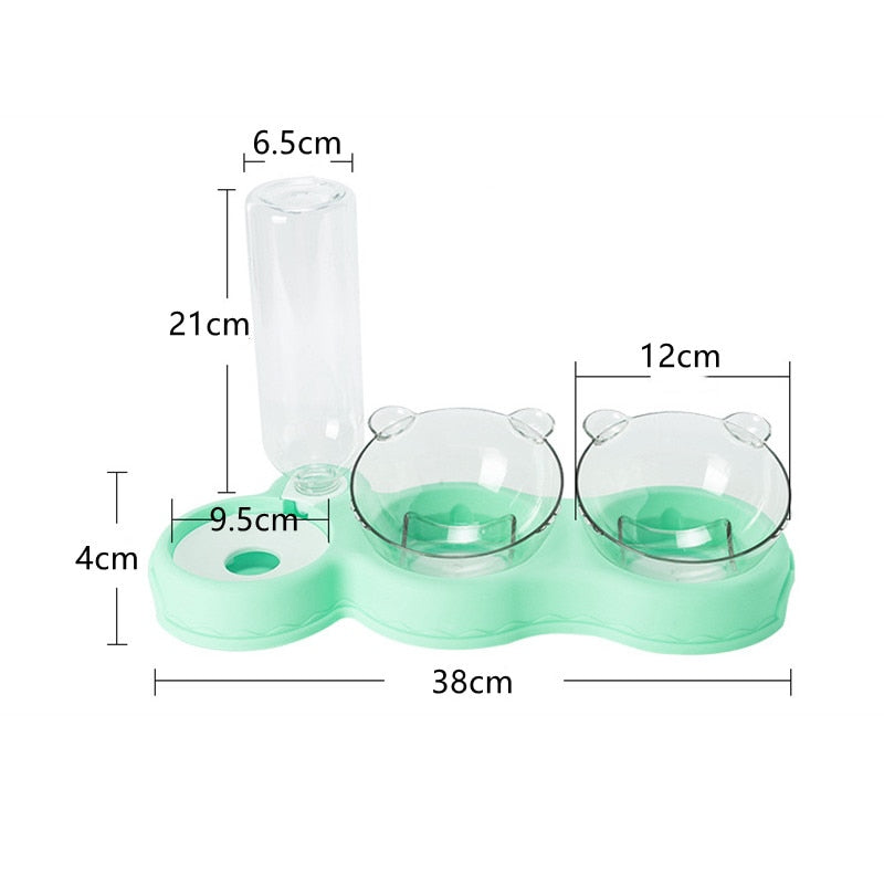 Pet Bowl Automatic Feeder - Orchid Unique