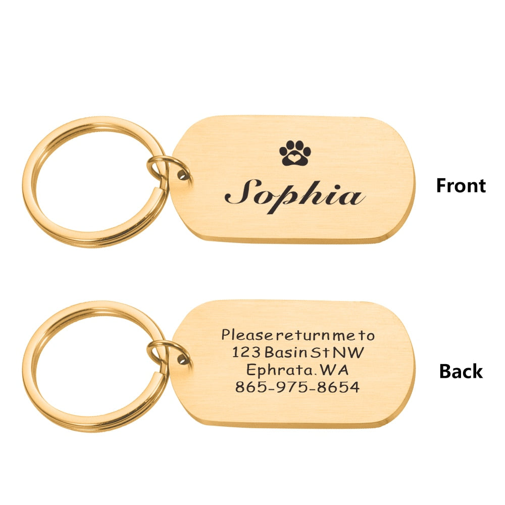 Customizable Dog Medal - Orchid Unique