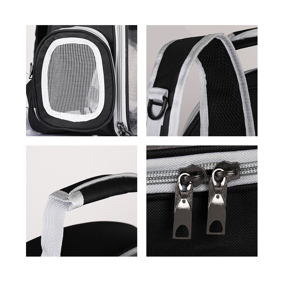 Outdoor Pet Shoulder Bag - Orchid Unique