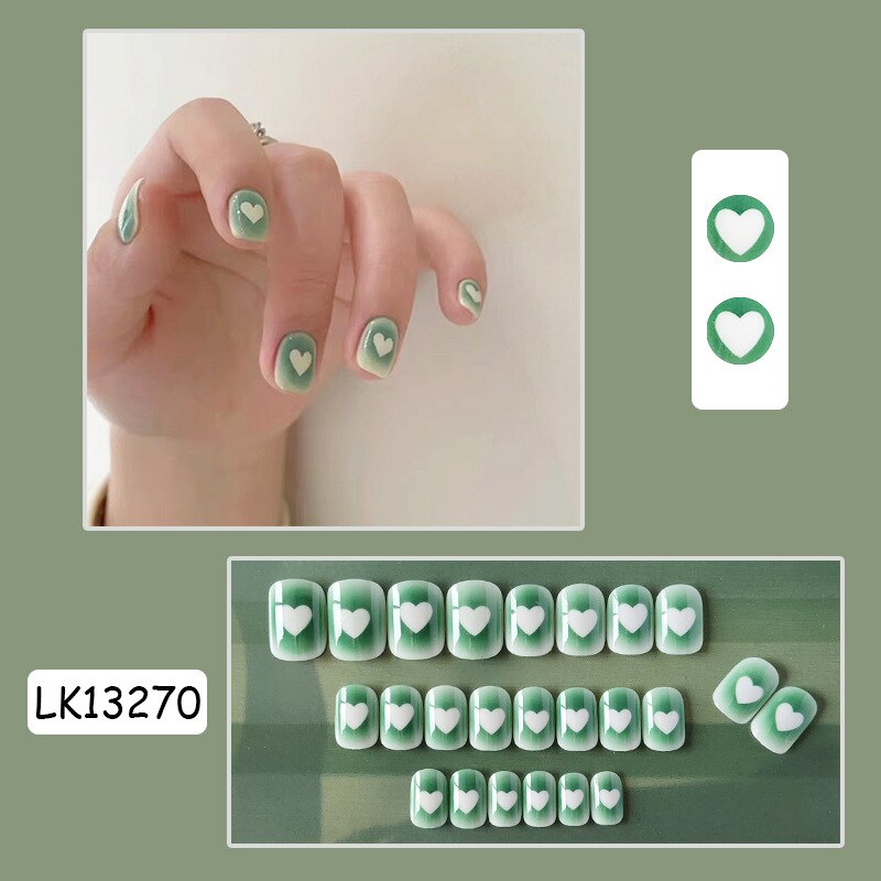 Cute Wearable Press On Nail Art - Orchid Unique