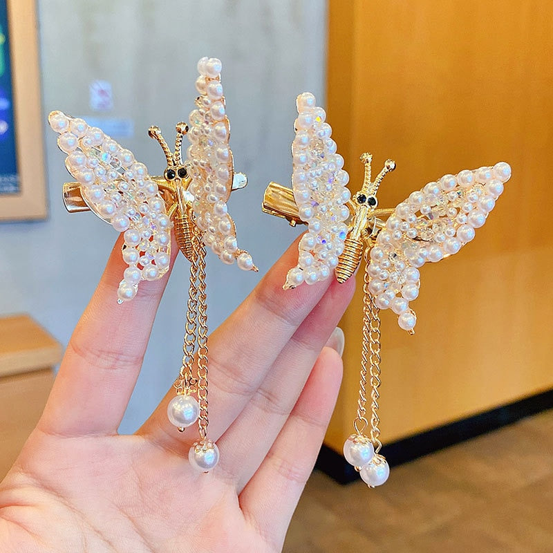 New Cute Moving Butterfly Hairpin - Orchid Unique