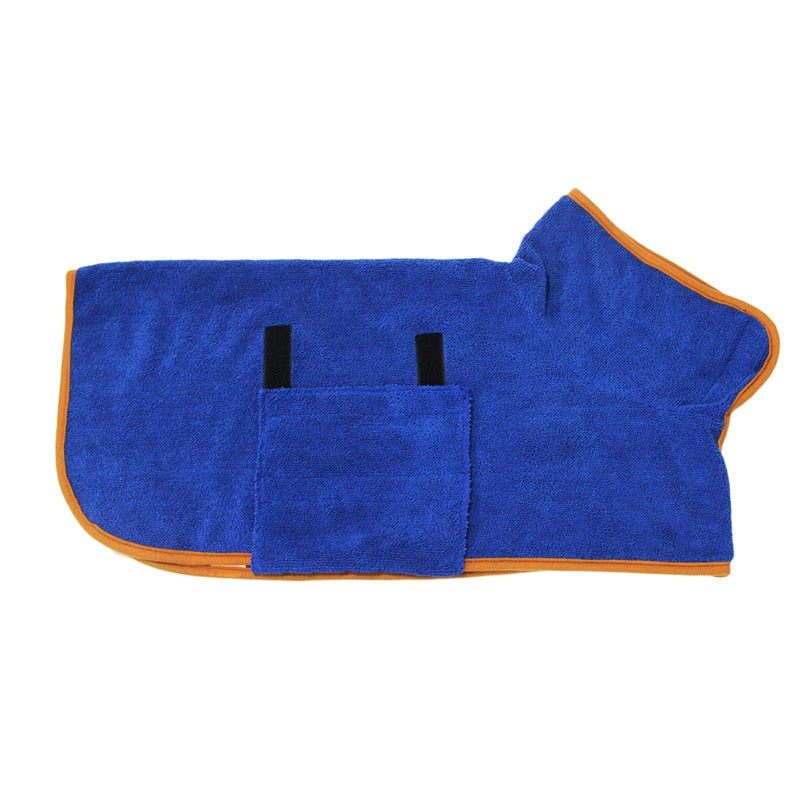 Pet Towel Bathrobe - Orchid Unique