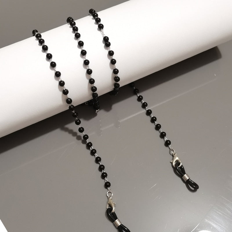 Pearl Beaded Trendy Eyeglasses Chains - Orchid Unique