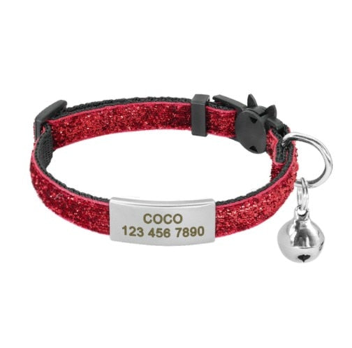 Quick Release Gorgeous Cat Collar - Orchid Unique