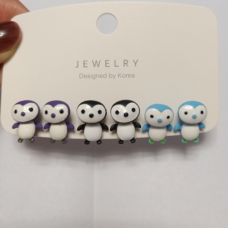 Cute Animal Creative Handmade Earrings - Orchid Unique