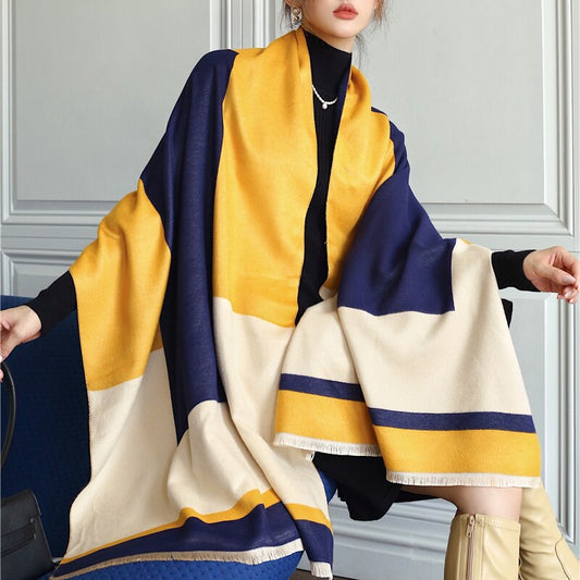 2023 Cashmere Winter Scarf for Women Luxury - Orchid Unique