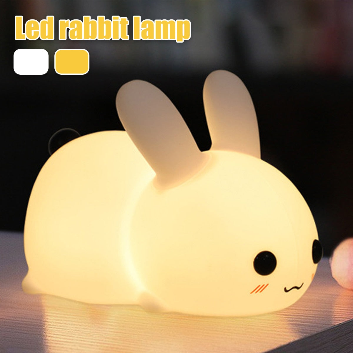 Silicone Touch Table Lamp - Orchid Unique