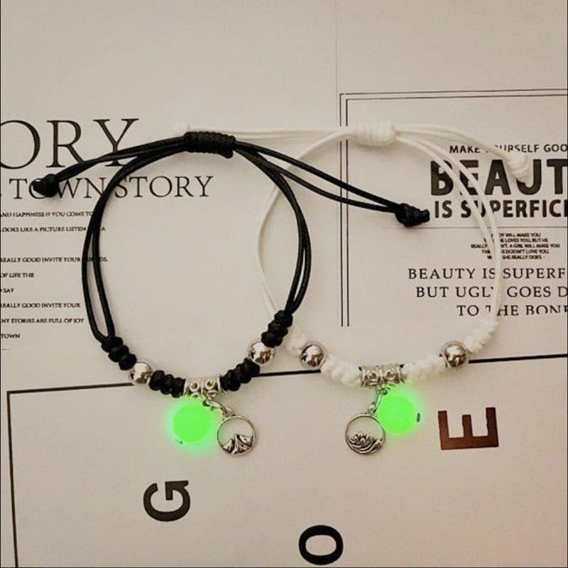 Luminous Handmade Bracelet - Orchid Unique