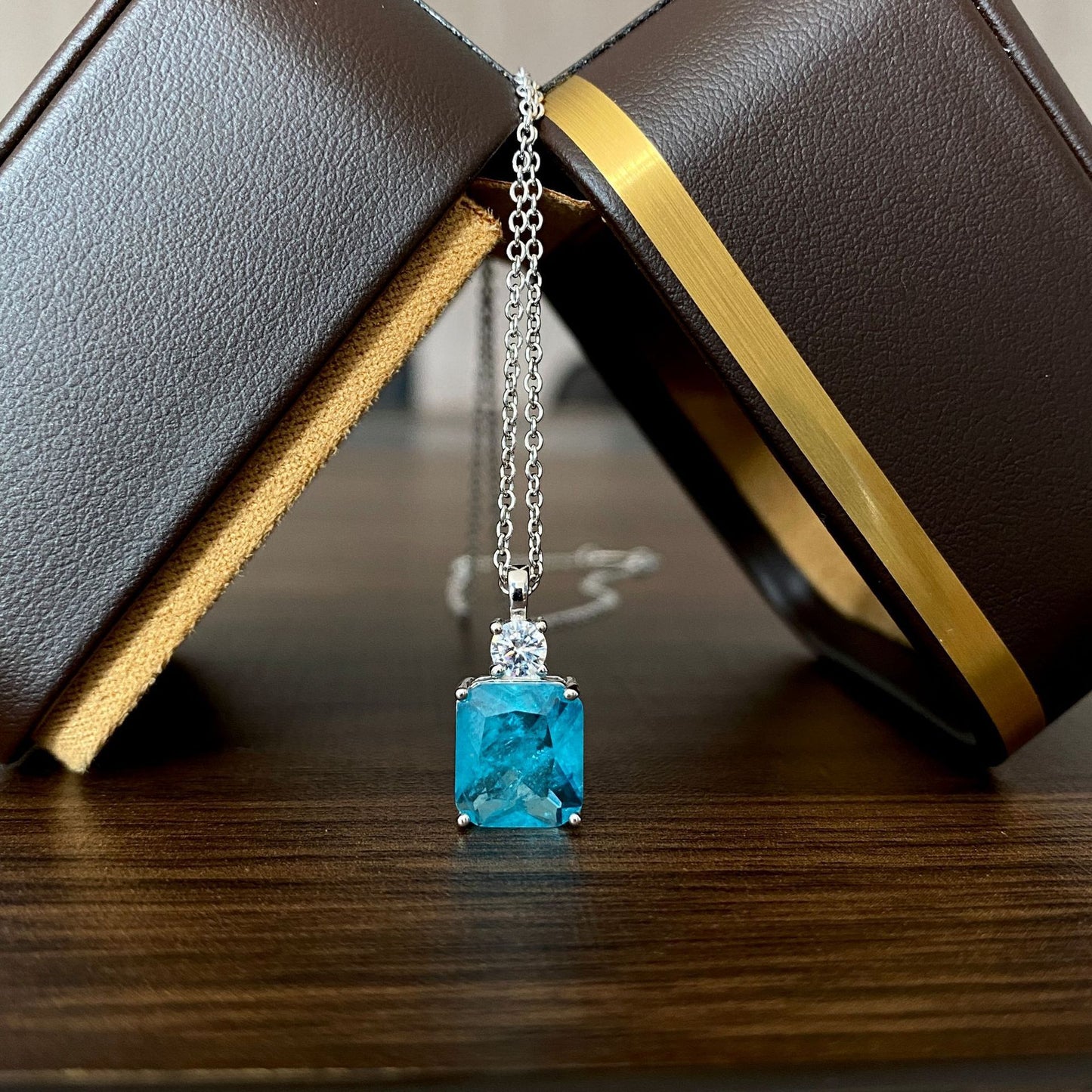 Tourmaline Gemstone Pendant Necklaces - Orchid Unique
