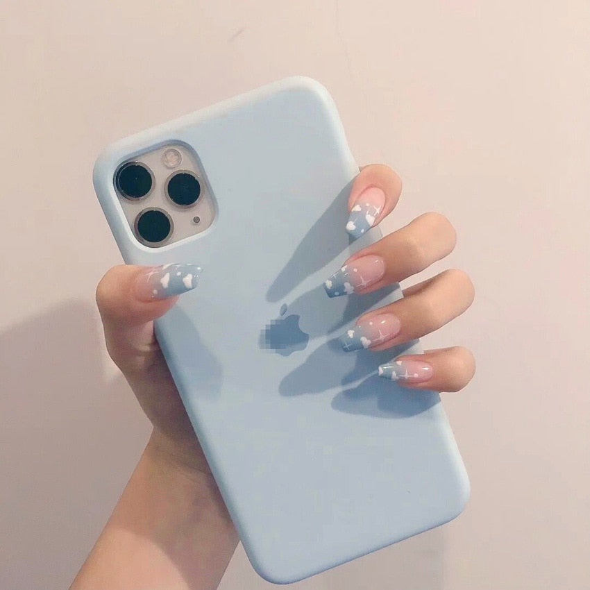 Charming Detachable Finished Fingernails - Orchid Unique