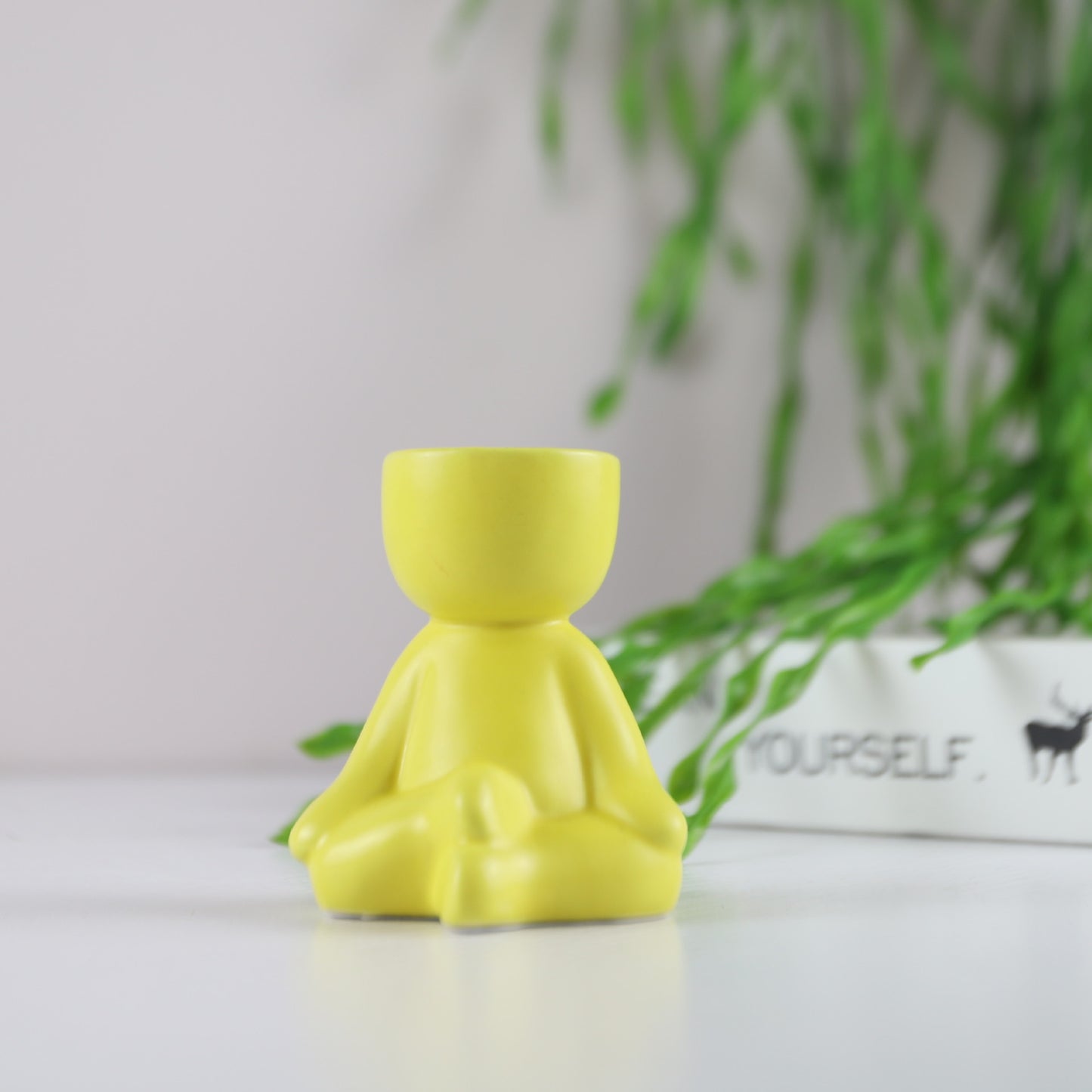 Creative Humanoid Ceramic  Vase - Orchid Unique