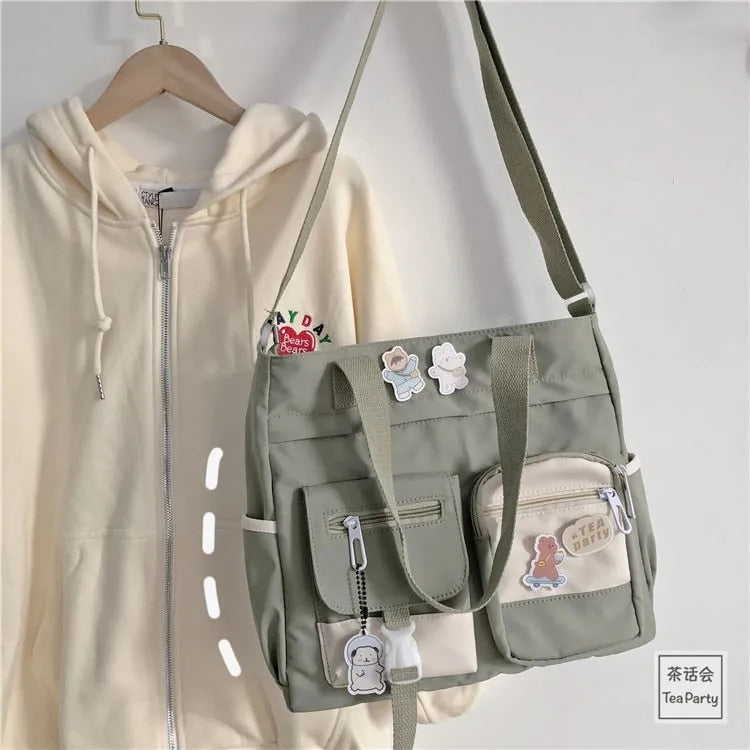 Waterproof Canvas Handbags - Orchid Unique