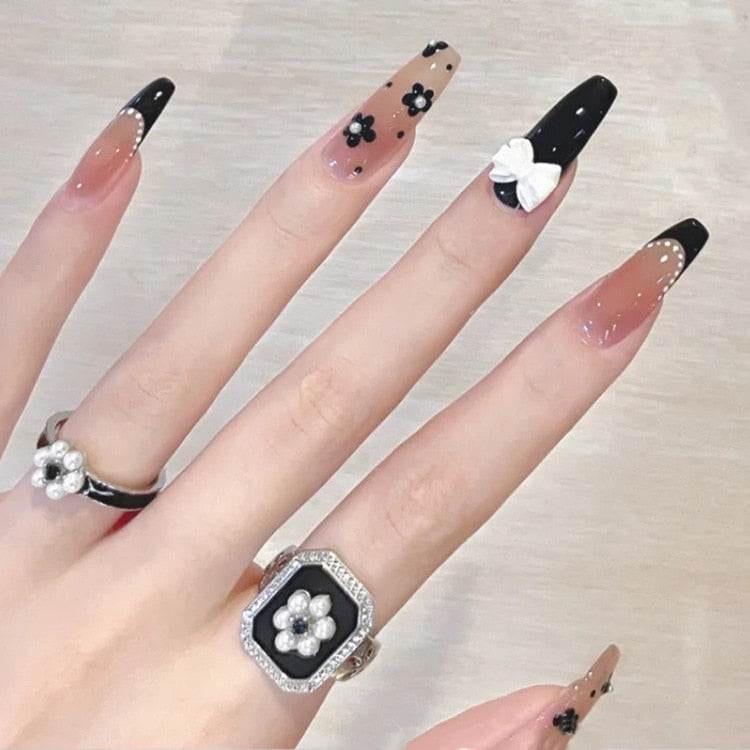 Full Cover Acrylic Nails - Orchid Unique