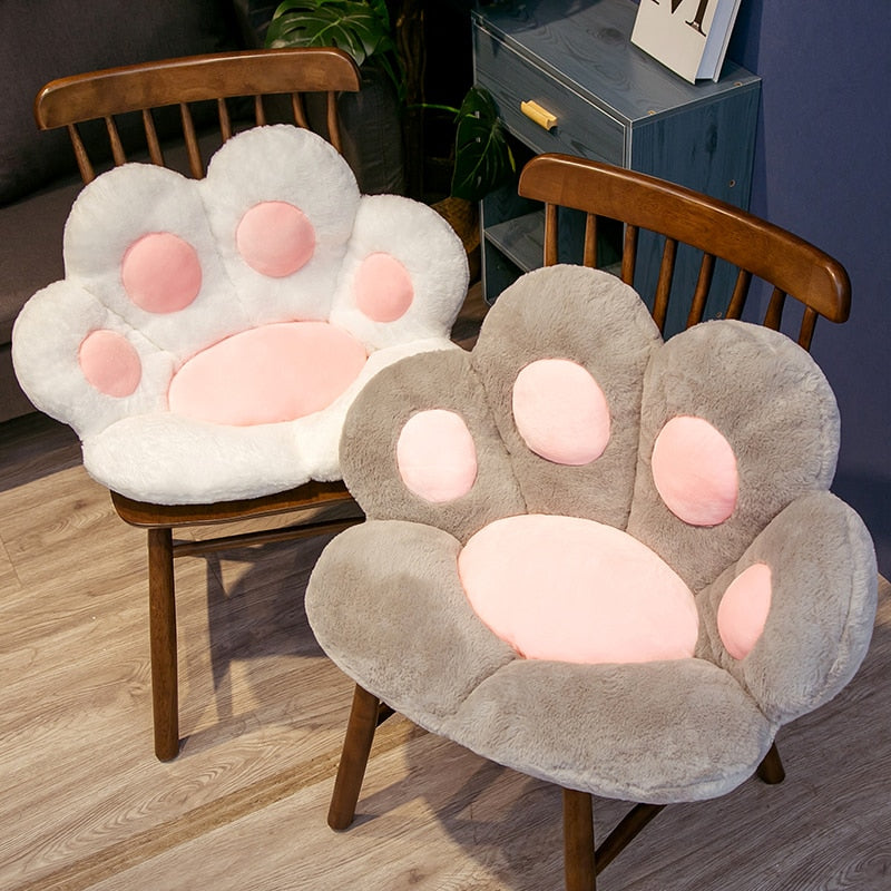 kawaii Paw Pillow Seat Cushion - Orchid Unique