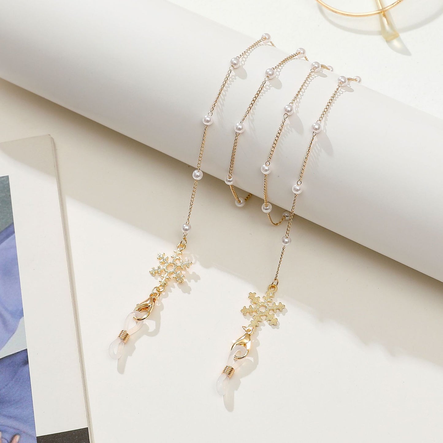 Sunglasses Holder Chain-Necklace - Orchid Unique