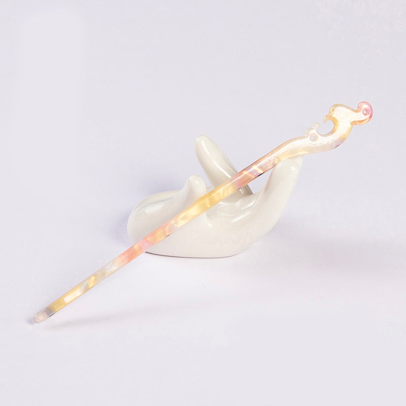 Acetate Hairpins - Orchid Unique