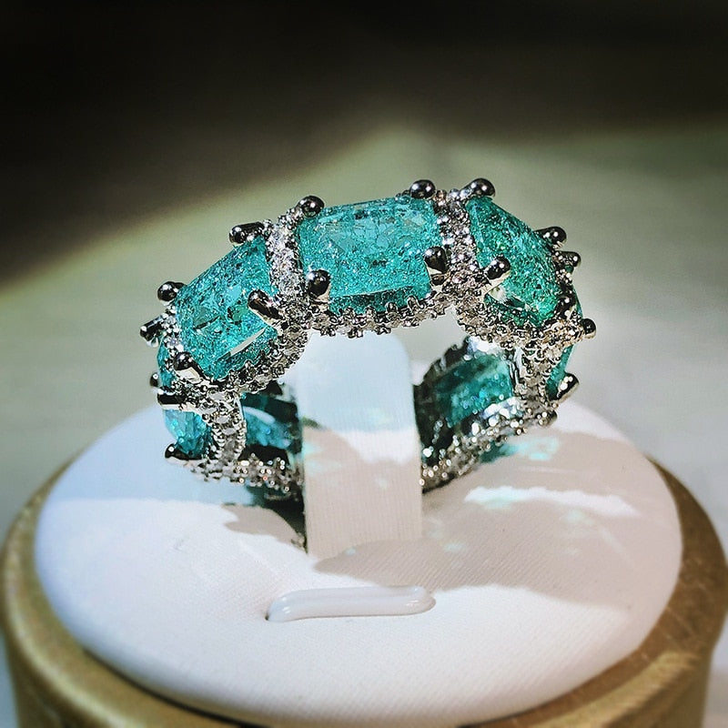 High-definition Paraiba Zircon Jewelry - Orchid Unique