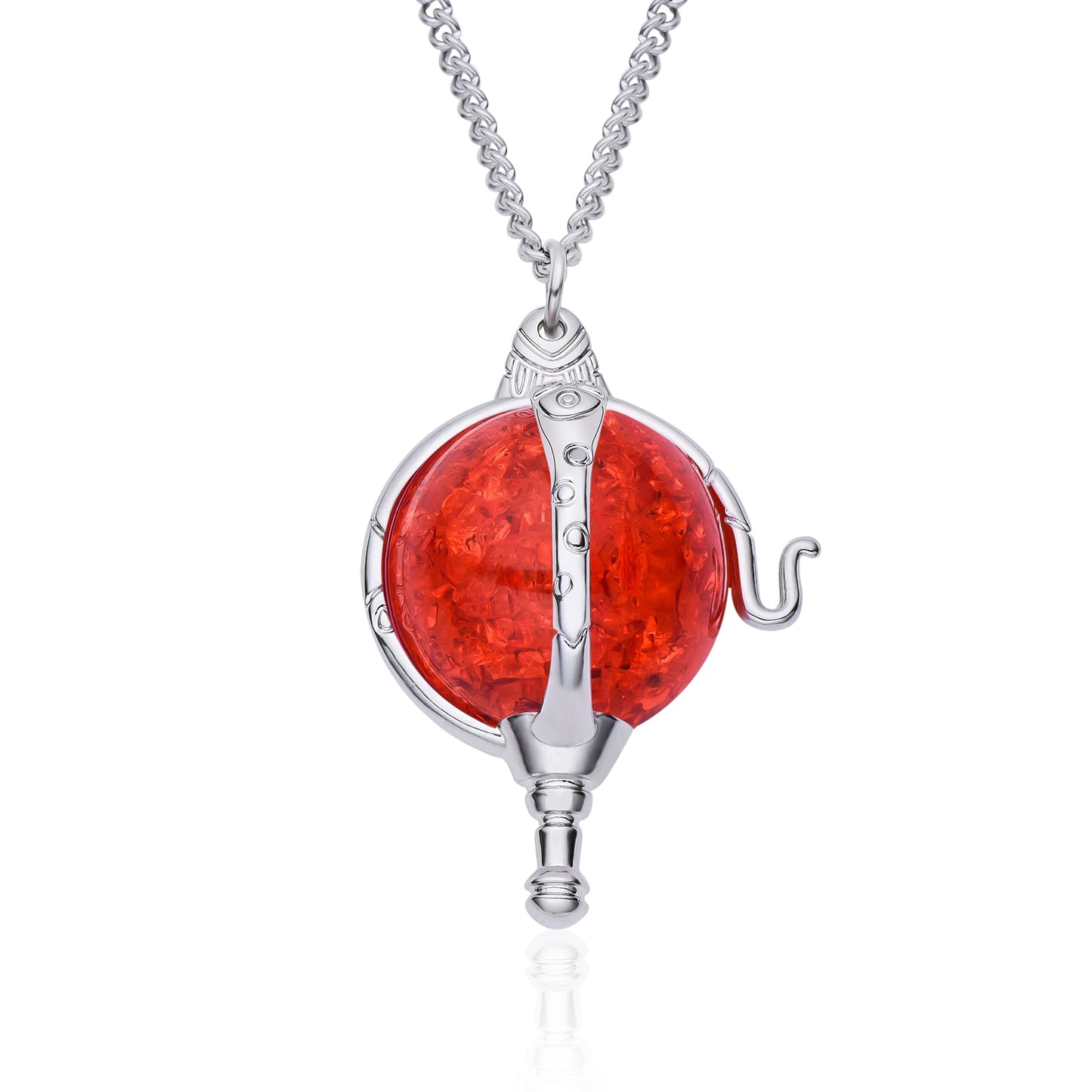 Pendant Classic Ruby Gemstone Jewelry - Orchid Unique