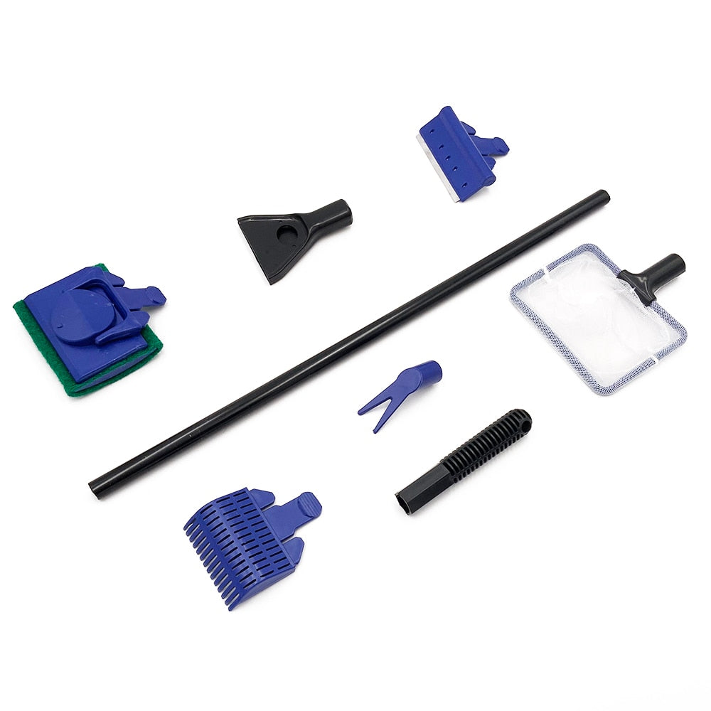 Aquarium Cleaning Tool Set - Orchid Unique