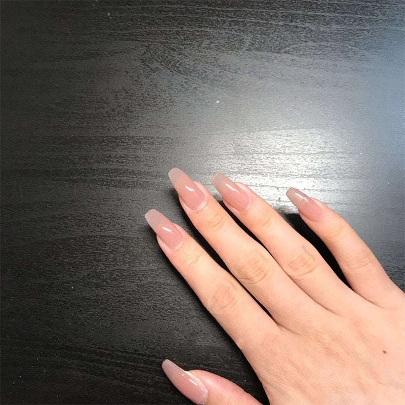Ballerina Fake Nails Press On - Orchid Unique
