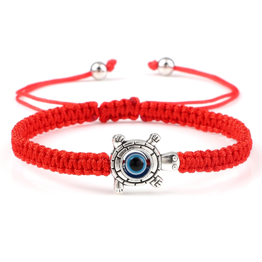 Evil Eye Braided Bracelet - Orchid Unique