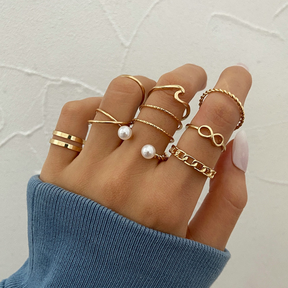 Bohemia Style Rings - Orchid Unique