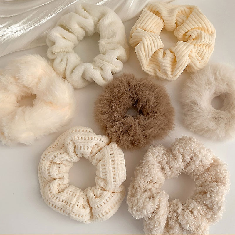 Hair Scrunchies - Orchid Unique