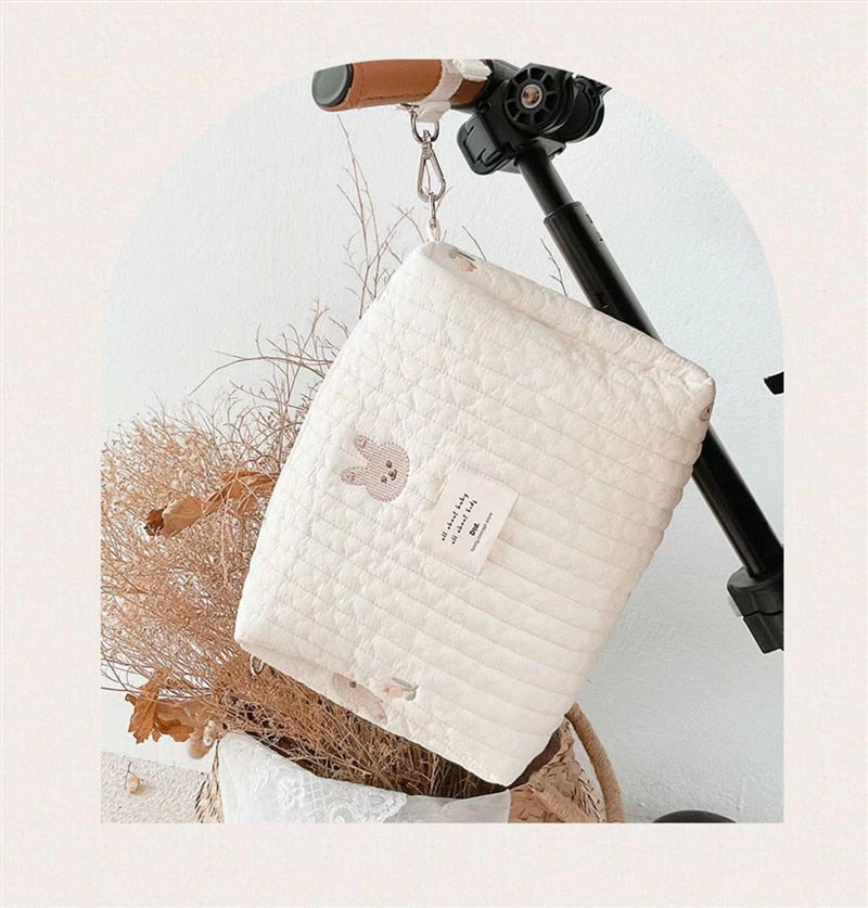 Newborn Baby Care Diaper and Storage Organizer Large Handbags - Orchid Unique